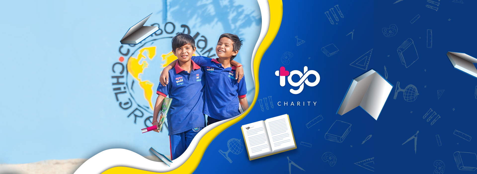 TGB Charity与柬埔寨儿童基金会推动教育项目